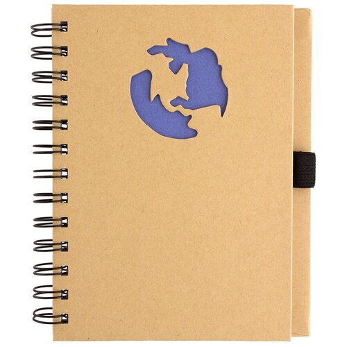 FITEKO Тетрадь на спирали с вырубкой RPT-02 ( 130 x 180 мм) 70 л. клетка Планета