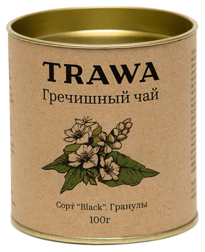 Trawa Чай гречишный сорт Black (гранулы) 100 гр
