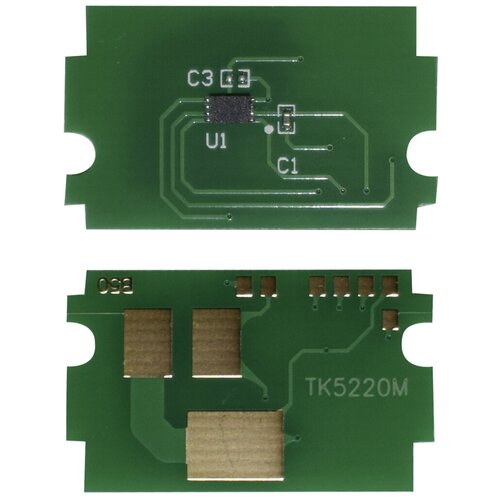 ProfiLine Chip_K_TK-5220M_M чип (Kyocera TK-5220M - 1T02R9BNL1) пурпурный 1200 стр (совместимый) чип картриджа tk 5220y для kyocera ecosys m5521cdn m5521cdw p5021cdn 1200 стр желтый