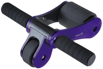 Ролик для пресса Starfit RL-108 черный/фиолетовый