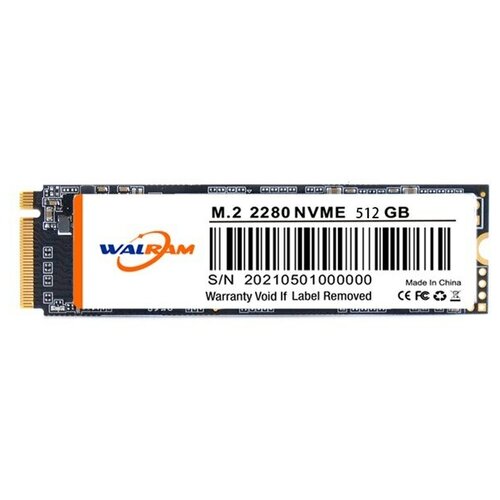 Твердотельный накопитель WALRAM 512 ГБ mSATA NV-512 269000₽