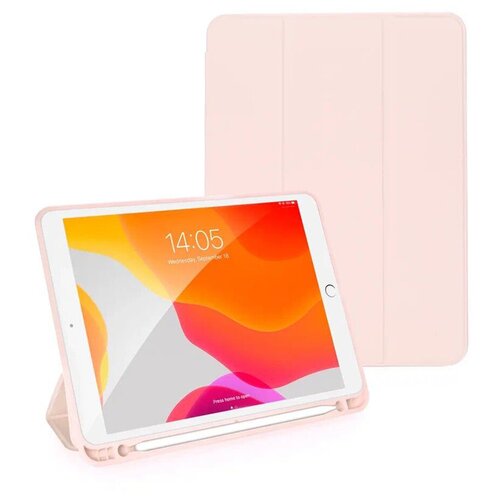 Чехол Guardi Milano Series для iPad 10.2 (2019-2021) / iPad Air 10.5 (2019) / iPad Pro 10.5 розовый песок (pink sand) чехол для ipad 12 9 gurdini milano розовый