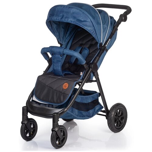 Прогулочная коляска Acarento Prevalenza, blue jeans, цвет шасси: черный