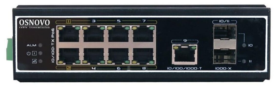 Коммутатор OSNOVO SW-60812I