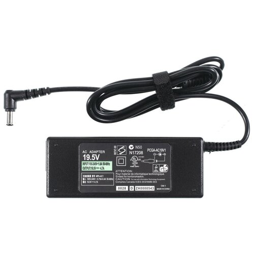 Зарядка / блок питания для ноутбука Sony VAIO SVF152A29V, SVE151D11V, SVE151J11V, SVE171E11V, VPCEA2S1R, SVF153A1YV, VPCEJ2L1R / без сетевого кабеля