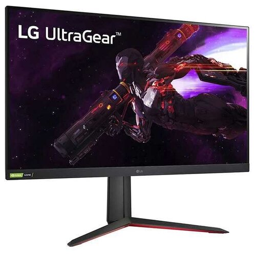 фото Монитор жидкокристаллический lg монитор lcd 32'' 169 2560х1440wqhd ips, nonglare, 350cdm2, h178v178, 10001, 7001, 1,07 миллиардов цветов, 1ms, 2xhdmi, dp, usb-hub, height adj, pivot, tilt, swivel, usb-с, audio out, 2y, black