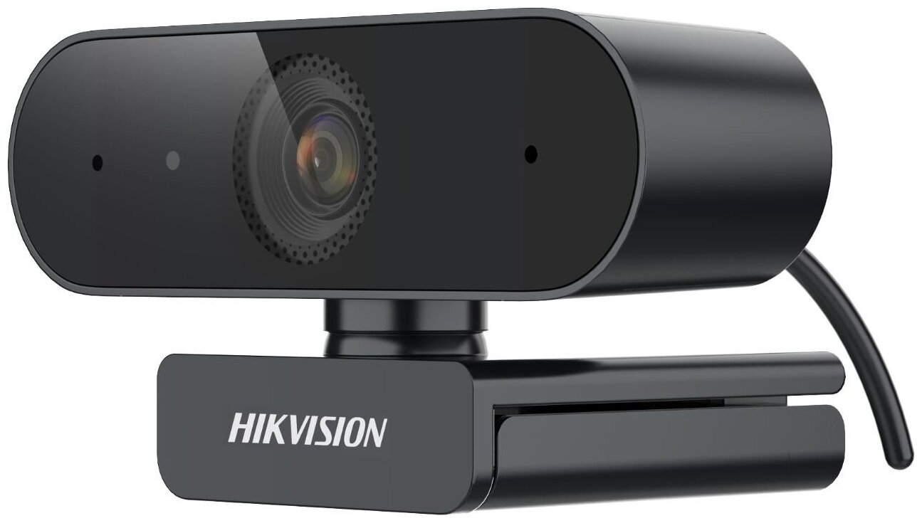 Камера Web Hikvision DS-U02 черный 2Mpix 1920x1080 USB2.0 с микрофоном