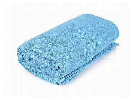 Впитывающее полотенце из микрофибры для груминга и ухода (голубое)/ полотенце для животных/ полотенце для собак и кошек/ полотенце для питомцев - фотография № 3