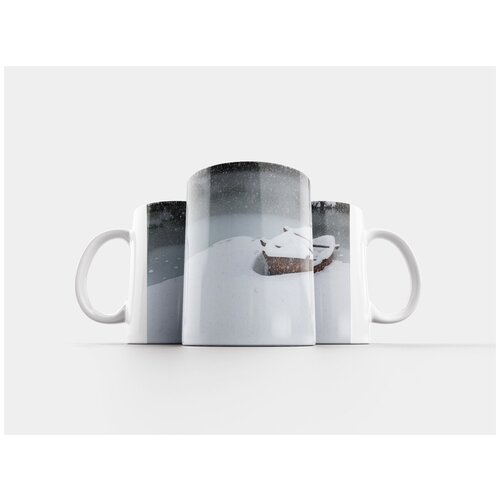 фото Кружка "снег, зима, лед" 320 мл lotsprints