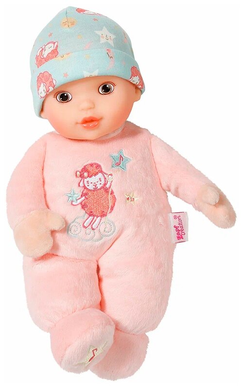 Zapf Creation Baby Annabell for babies Бэби Аннабель Кукла Сладких снов, 30 см, 702-925 разноцветный