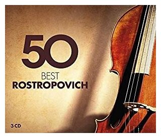 Компакт-диски, Warner Bros. Records, ростропович, мстислав - 50 Best Rostropovich (3CD)