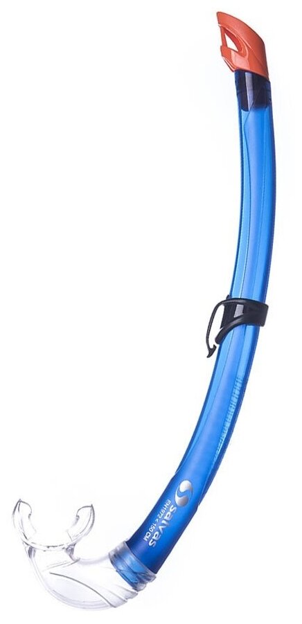 Трубка плавательная Salvas Flash Junior Snorkel арт. DA301C0BBSTS р. Junior, синий
