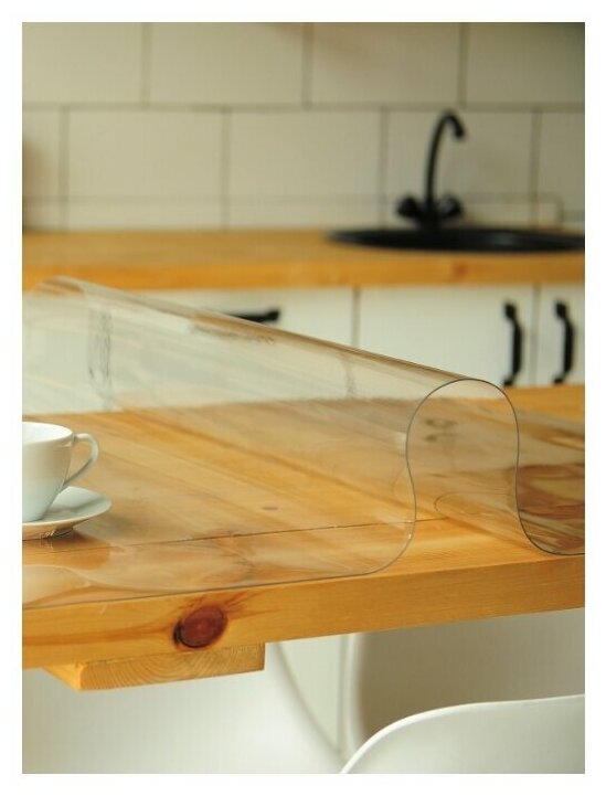 Сервировочные салфетки прозрачные | плейсматы | защитная салфетка для стола 15 x 15 x 0,05 см 5 шт - фотография № 2