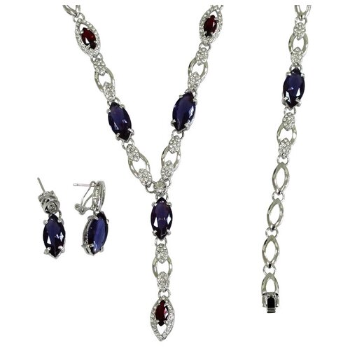 Комплект бижутерии Эстет кристаллы Swarovski 4860₽