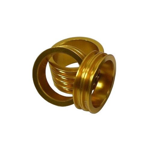 фото Neco кольцо проставочное 1-1/8"х10мм золотое, алюминий