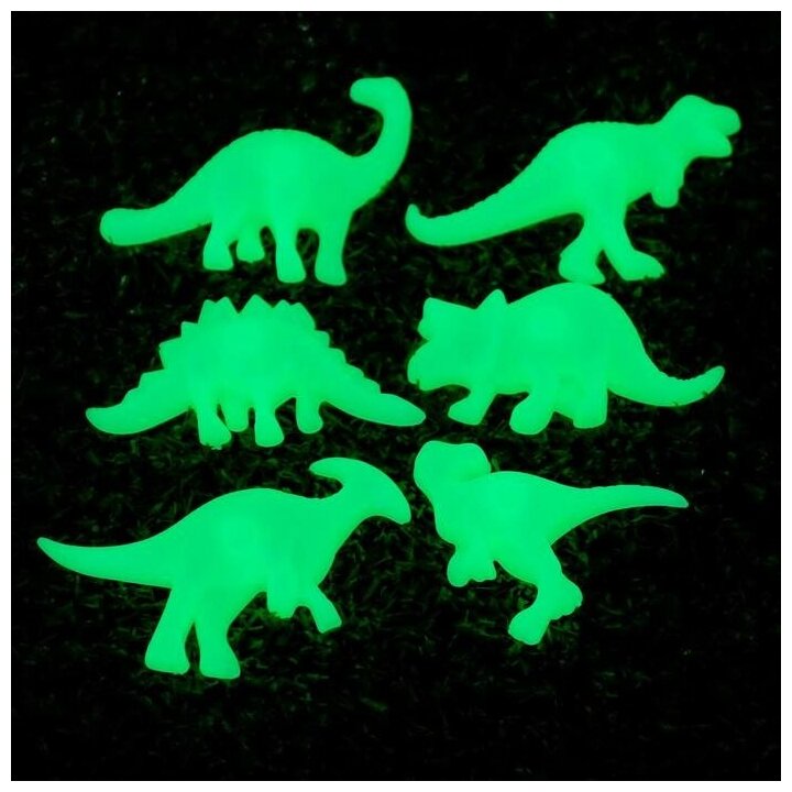 Набор светящегося декора "Динозавры"./В упаковке шт: 1