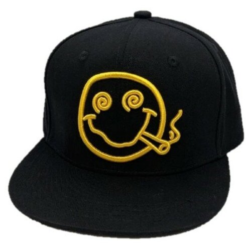 фото Snapback/ кепка с прямым козырьком (желтый смайл) китай