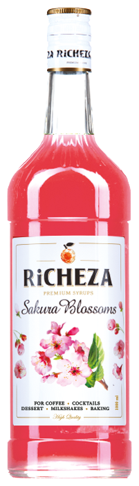 Richeza Сироп для кофе и коктейлей Цветы Сакуры 1 литр