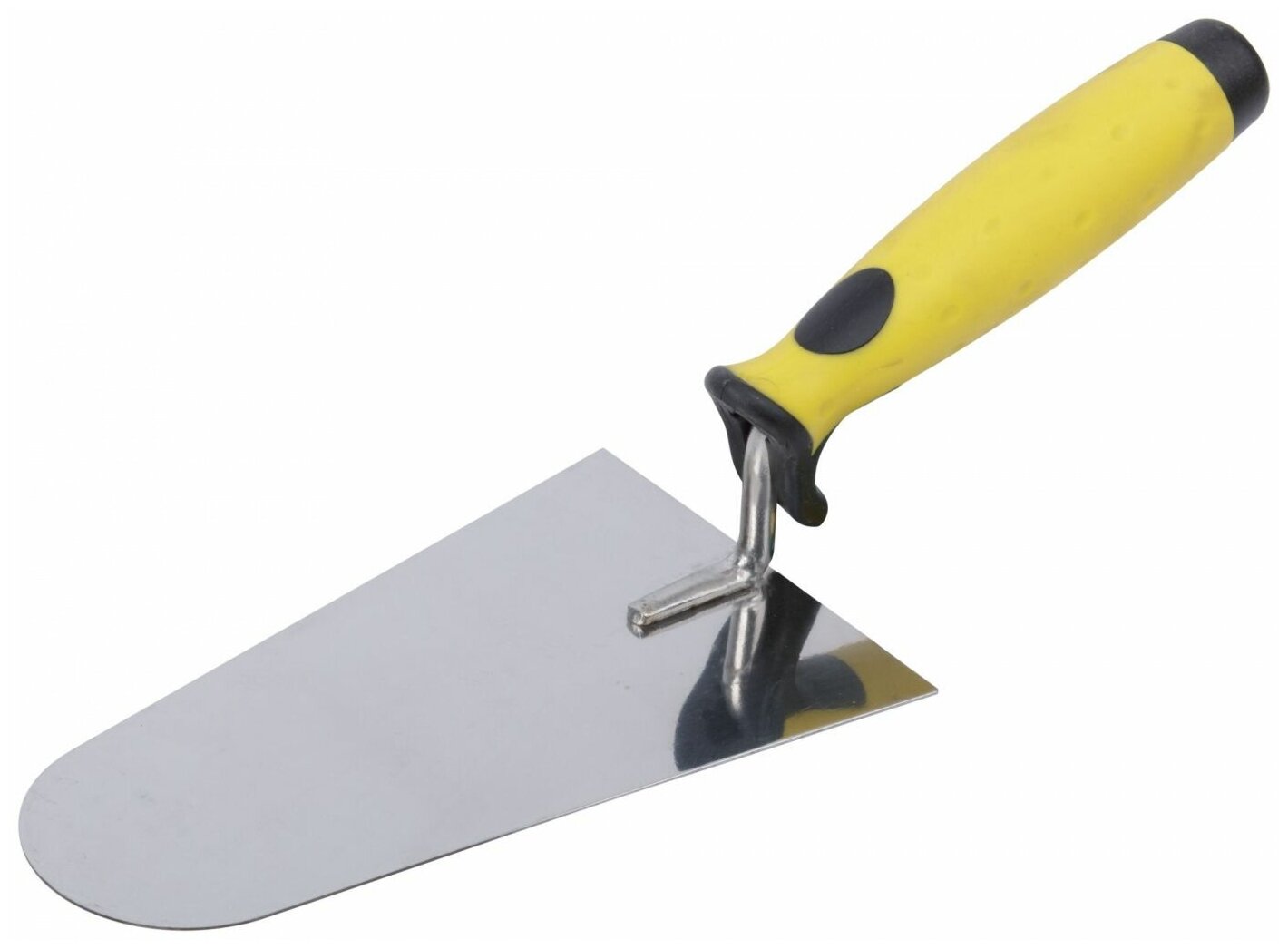 фото Мастерок нержавеющий, мягкая ручка, Профи, бетонщика 180 мм FIT