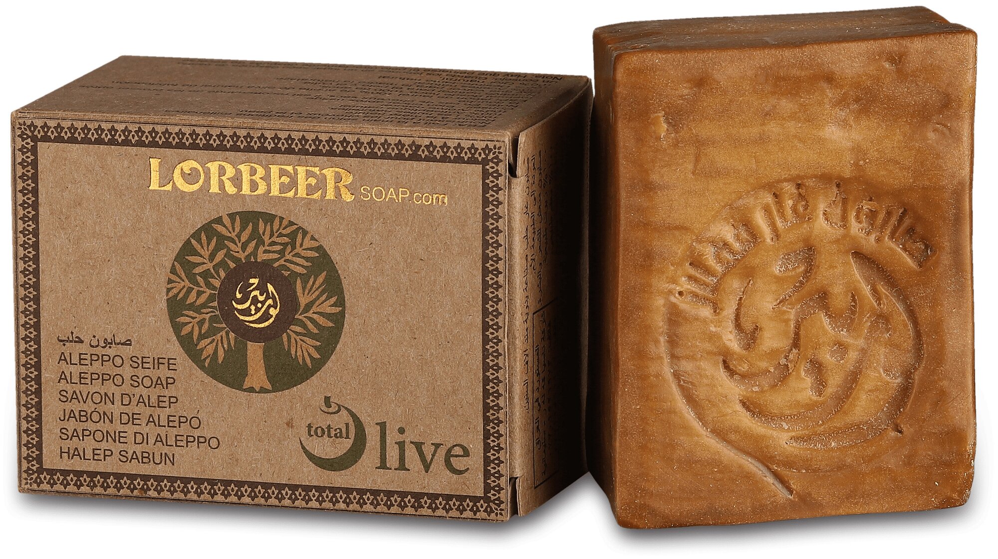 фото Lorbeer Традиционное алеппское 100% оливковое мыло