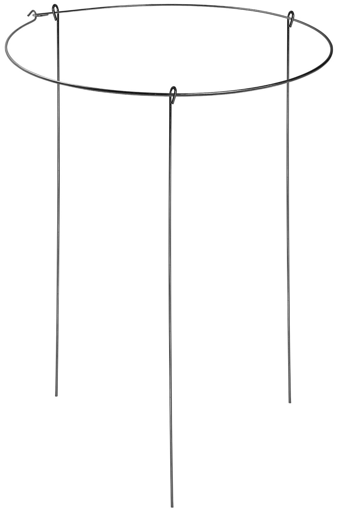 Кустодержатель стальной оцинкованный, круглый (400*600 мм) МастерПласт. (Комплект 3 шт) - фотография № 2