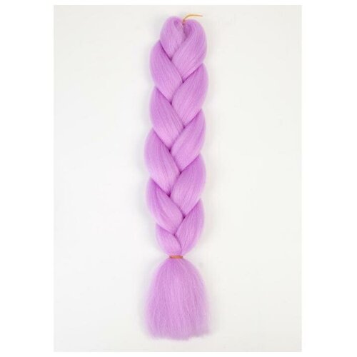 Купить ZUMBA Канекалон однотонный, гофрированный, 60 см, 100 гр, цвет лиловый, Queen fair, фиолетовый, канекалон