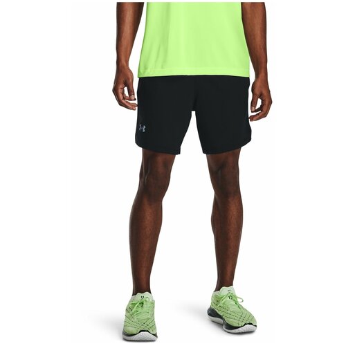 фото Шорты under armour launch sw 7' 2n1 short серый xl 1361497-012