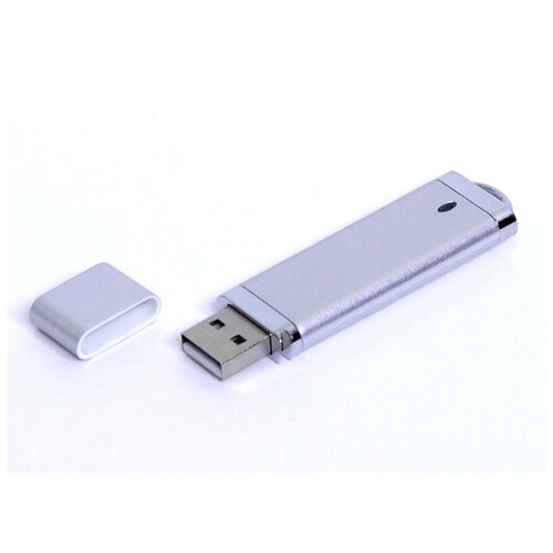 Промо флешка пластиковая «Орландо» (64 Гб / GB USB 3.0 Серебро/Silver 002 Протос Промо Protos Promo)