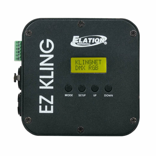 Elation DJ EZ Kling маппинг интерфейс