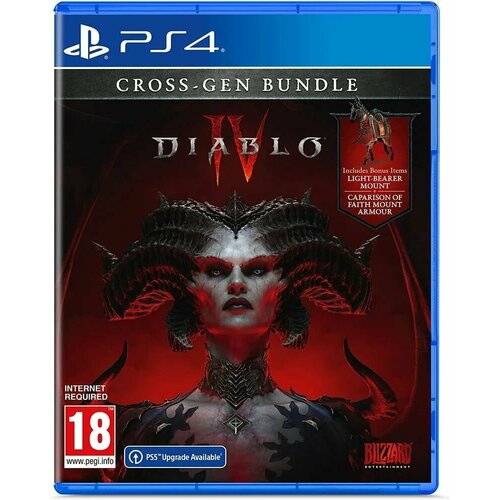 Игра на диске Diablo IV (PS4, Русская версия) игра diablo iv с набором 666 playstation 4 русская версия