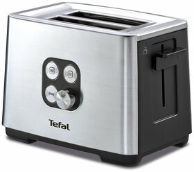 Тостер Tefal TT 420D30, черный/серебристый