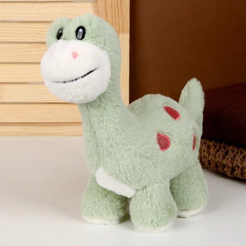Мягкая игрушка «Динозаврик», 23 см, цвет зелёный мягкая игрушка динозаврик 23 см цвет зелёный