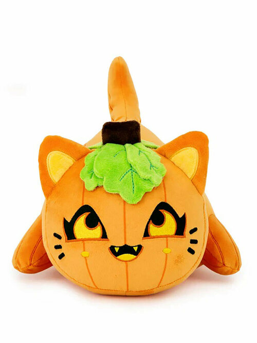 Мягкая игрушка - подушка кот Тыква Pumpkin cat 23см