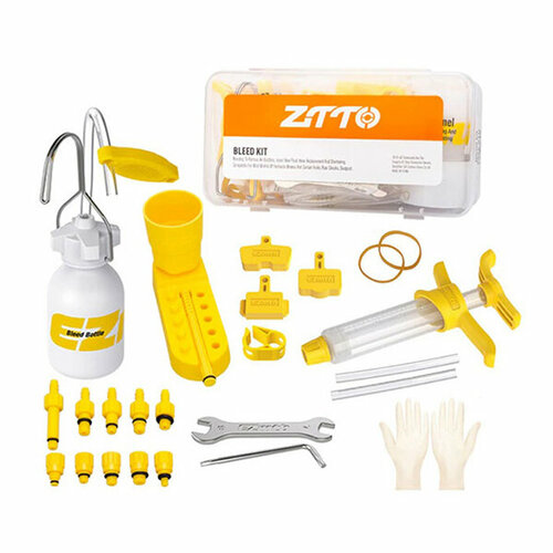 Набор для прокачки тормозов ZTTO Lite bike universal bleed kit hydraulic disc brake tool for shimano magura avid sram formula hayes nutt zoom with funnel