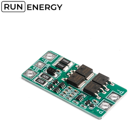 Плата Run Energy защиты аккумулятора BMS 2S 10A 7,2-8,4V (X13105)