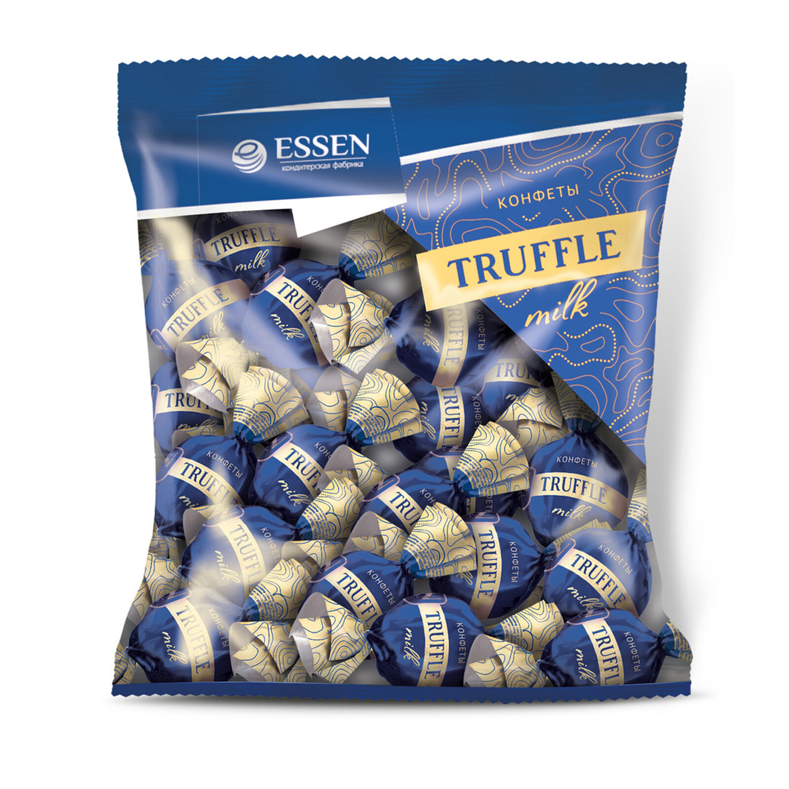 Шоколадные конфеты "Трюфель" Классический и Молочный, 2 упаковки по 1кг. - фотография № 3