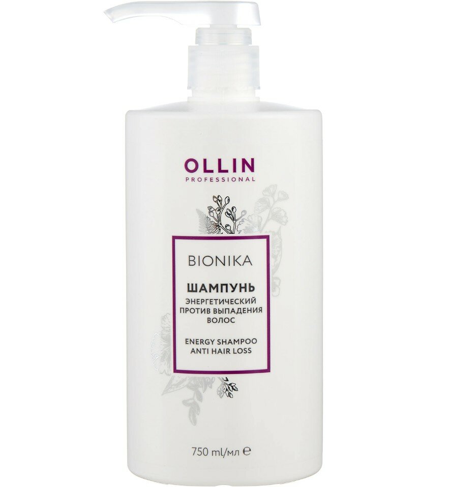 OLLIN Professional шампунь Bionika Энергетический против выпадения волос, 750 мл