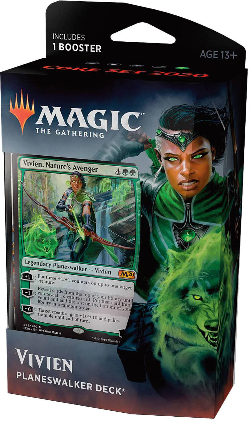 фото MTG: Колода Planeswalker'а издания Базовый выпуск 2020: Вивьен на русском языке