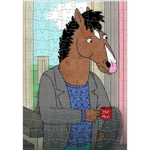 Пазл Конь БоДжек, BoJack Horseman №4, футболка dreamshirts bojack horseman конь боджек мужская белая s