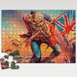 Пазл картонный 39,5х28 см, размер А3, 300 деталей, модель Музыка Iron Maiden - 6303 - изображение