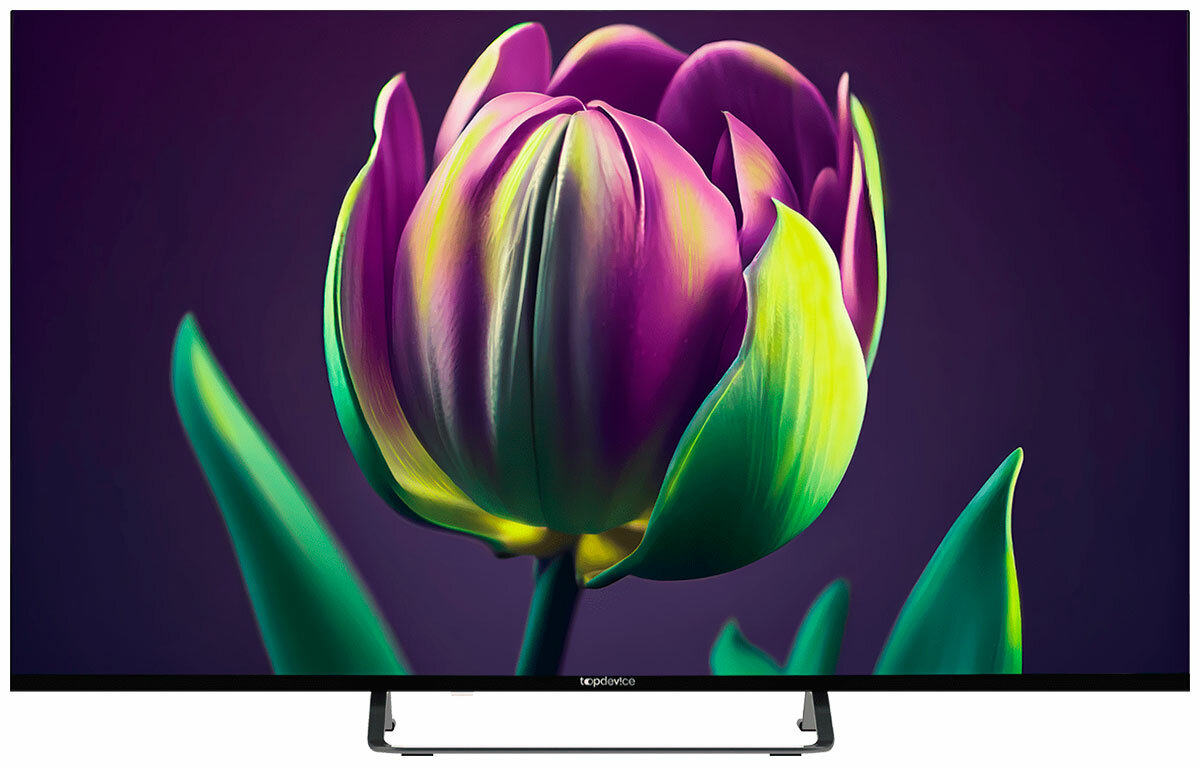 Телевизор ЖК 43" Topdevice TDTV43CS06U_BK черный