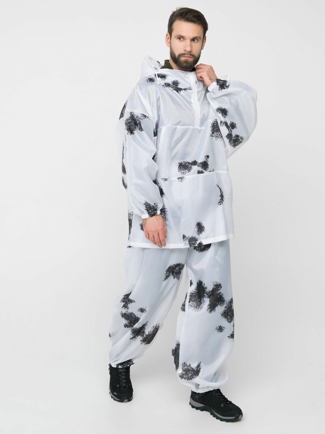 фото Костюм маскировочный HUNTSMAN Метель тк. Шелк (кусты) / 50-56