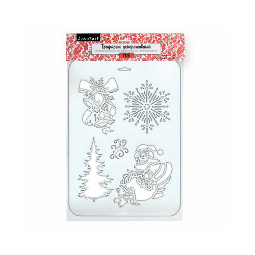 Love2art TDR-02 Трафарет декоративный 22 x 31 см 1507-11