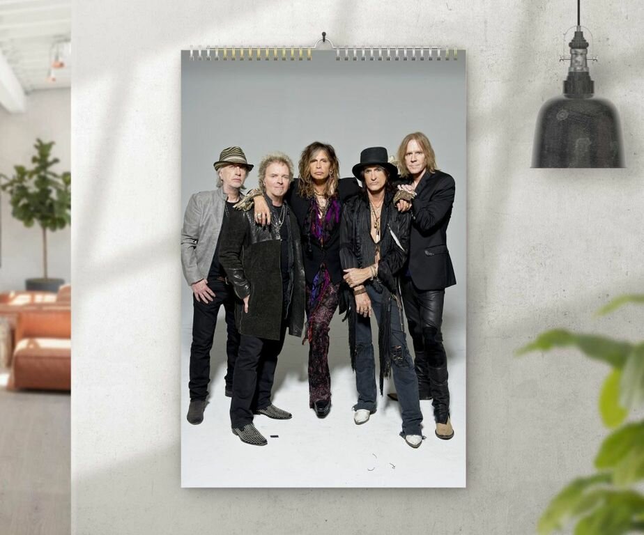 Календарь перекидной Aerosmith, Аэросмит №27, А4