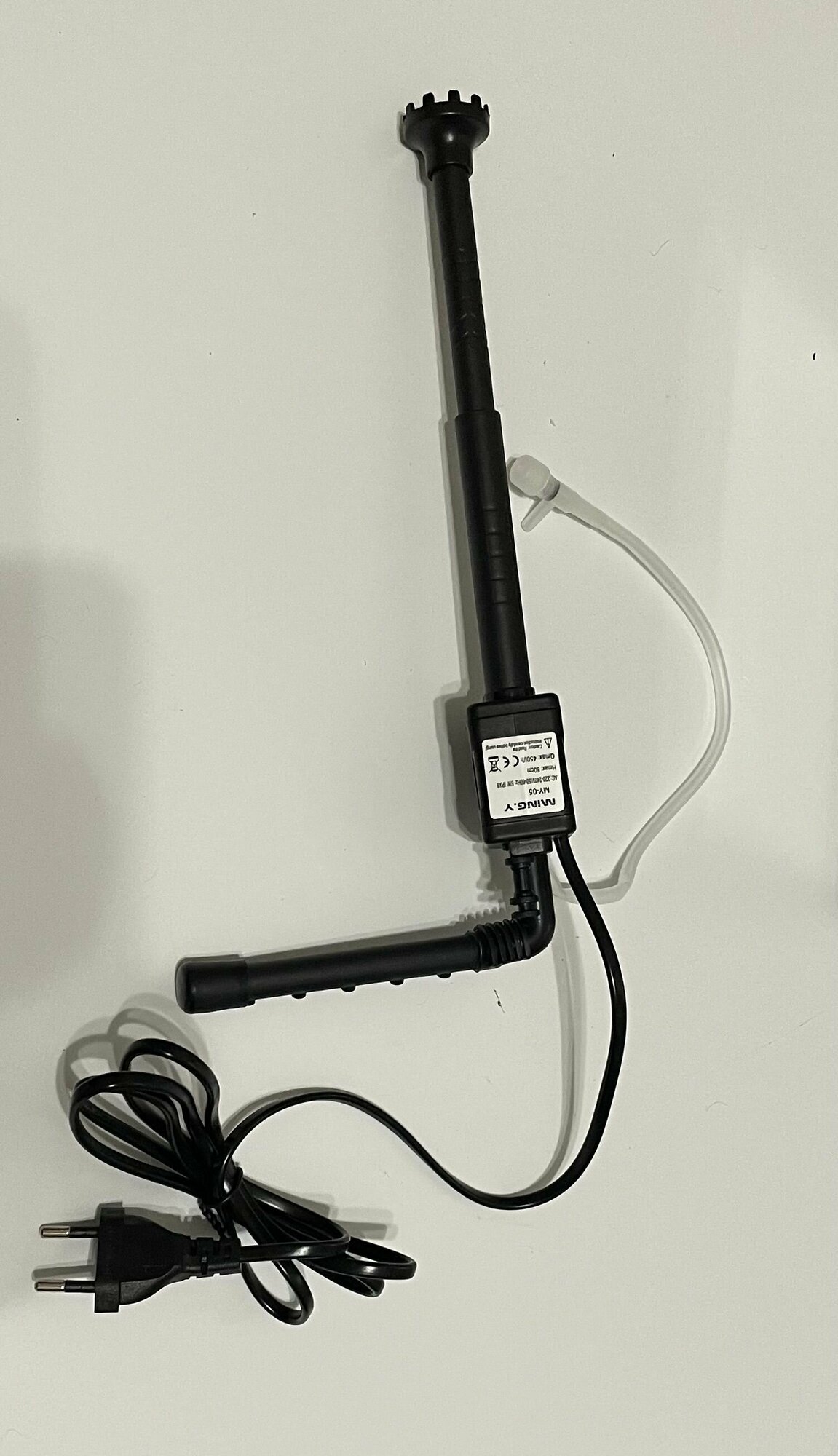 Аквариум PY-240Ч в комплекте: LED-лампа, фильтр, 7 литров, черный - фотография № 5