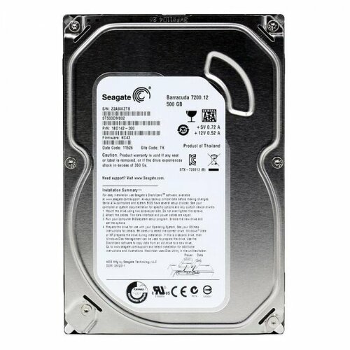 Жесткий диск Seagate 1BD142 500Gb SATAIII 35 HDD 354500₽