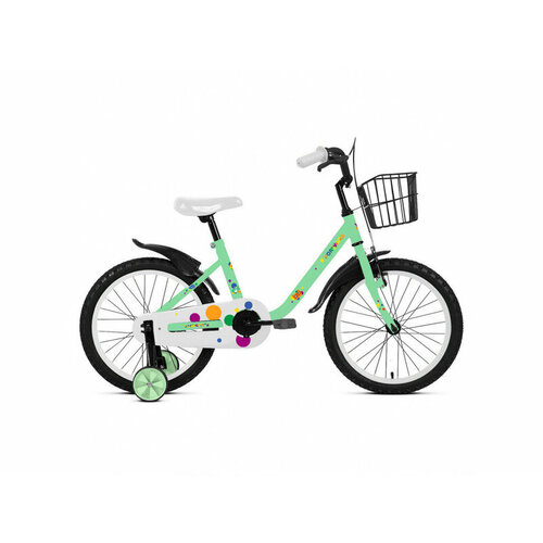 Детский велосипед Forward Barrio 16, год 2023, цвет Зеленый