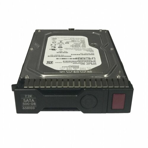 Жесткий диск HP 657753-006 500Gb 7200 SATAII 3.5 HDD жесткий диск hp 9yz162 065 500gb 7200 sataii 3 5 hdd