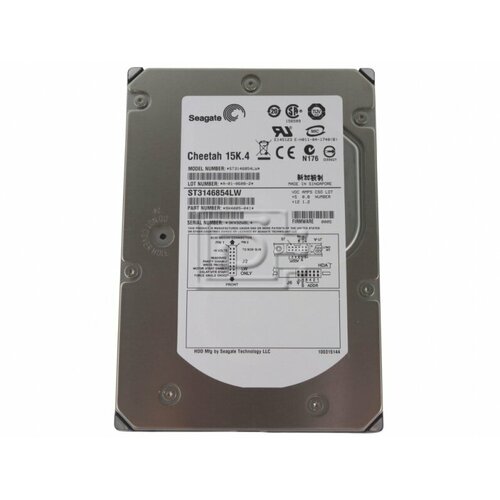 Жесткий диск Seagate ST3146854LW 1468Gb U320SCSI 35 HDD 4607000₽