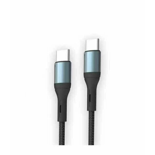 Дата-кабель PAVAREAL PA-X10, Type-C - Type-C, 100W, черный